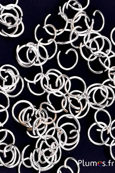 Ring - diam. 6 mm - silbern